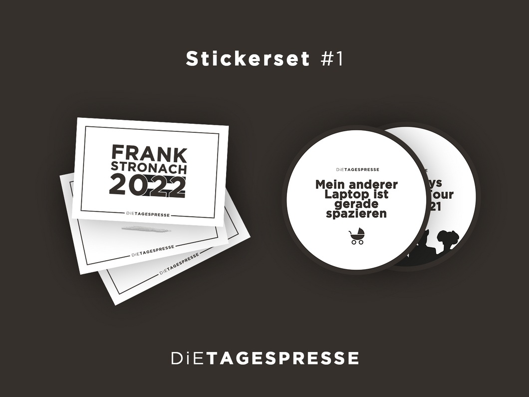 Tagespresse Sticker-Set 2021